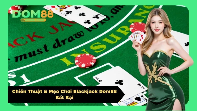 Chiến Thuật & Mẹo Chơi Blackjack Dom88 Bất Bại