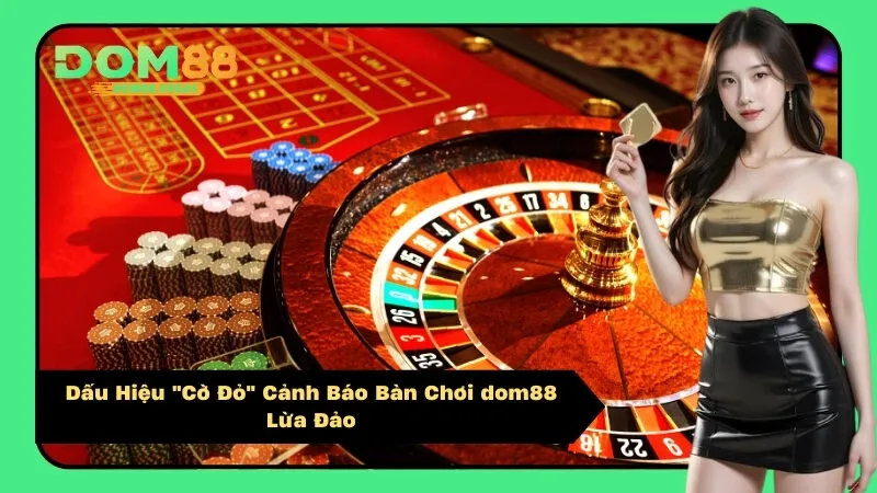 Dấu Hiệu "Cờ Đỏ" Cảnh Báo Bàn Chơi dom88 Lừa Đảo