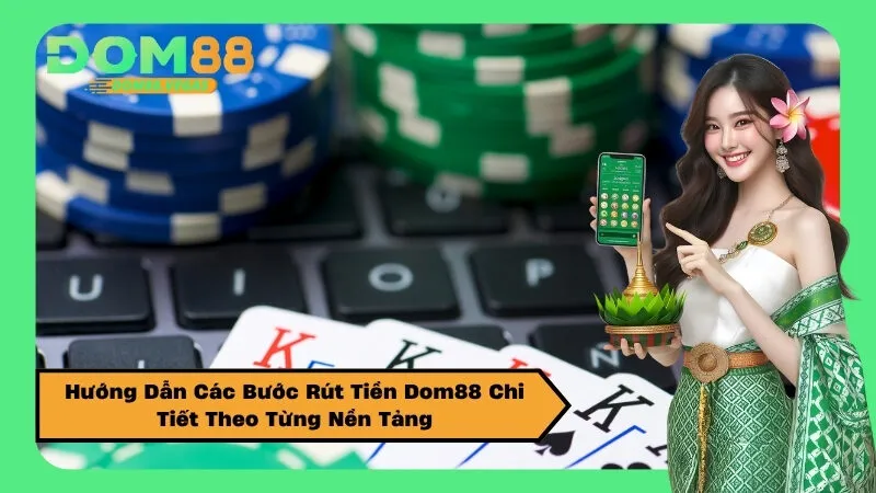 Hướng Dẫn Các Bước Rút Tiền Dom88 Chi Tiết Theo Từng Nền Tảng