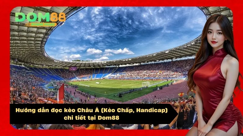 Hướng dẫn đọc kèo Châu Á (Kèo Chấp, Handicap) chi tiết tại Dom88