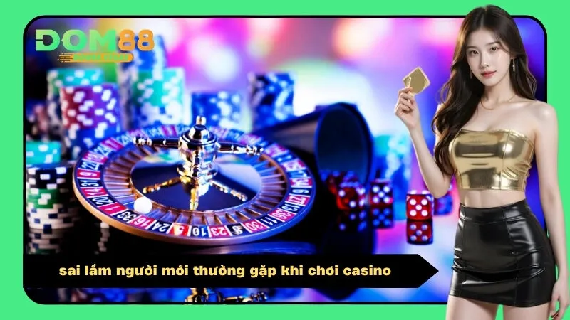 sai lầm người mới thường gặp khi chơi casino