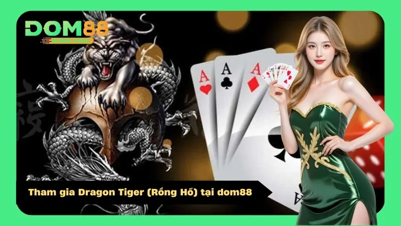 Tham gia Dragon Tiger (Rồng Hổ) tại dom88
